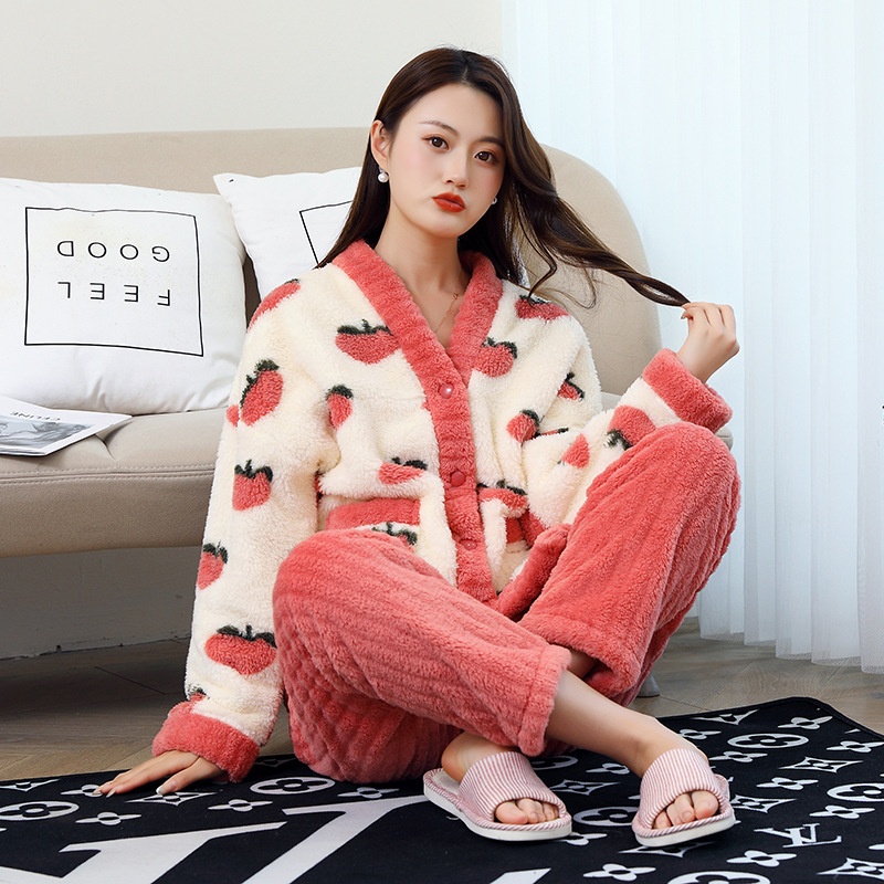 PIJAMA DE DAMA DURAZNO